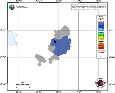 Mappa MCS - territori comuni