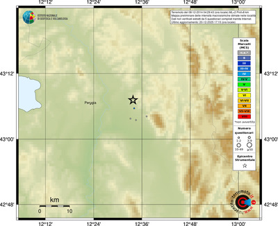 Mappa MCS - località