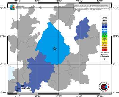 Mappa MCS - territori comuni