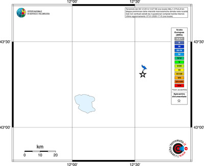 Mappa EMS - territori località