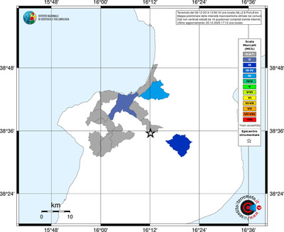 Mappa MCS - territori comuni