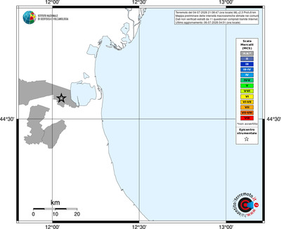 Mappa MCS - territori comuni