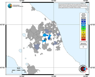 Mappa MCS - territori comuni