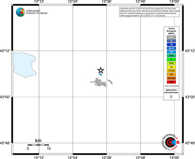 Mappa EMS - territori località