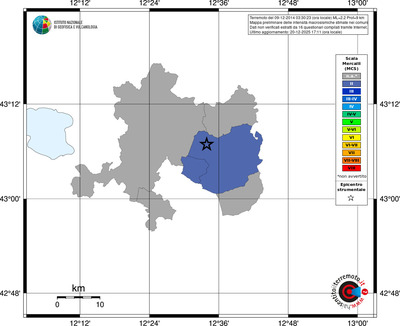 Mappa MCS - territori comuni