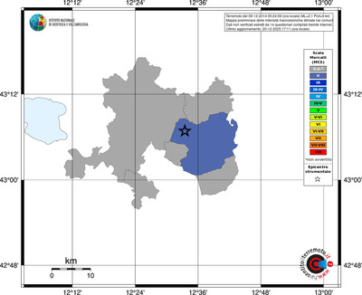 Mappa MCS - territori comuni