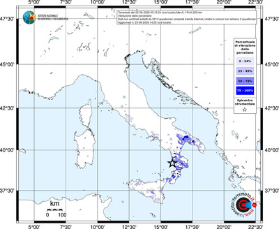 Mappa territorio comunale con almeno 3 questionari