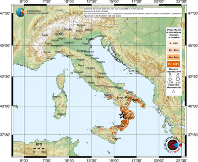 Mappa comuni con almeno 3 questionari