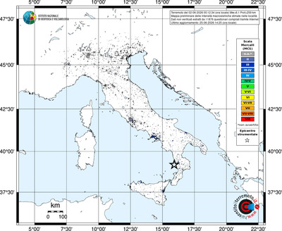 Mappa MCS - territori località