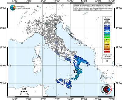 Mappa MCS - territori comuni
