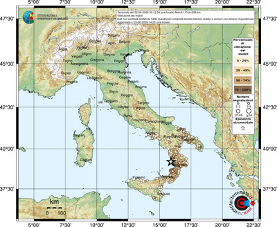 Mappa comuni con almeno 3 questionari