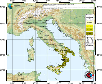 Mappa comuni con almeno 3 questionari