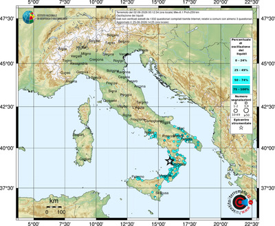Mappa comuni con almeno 3 questionari