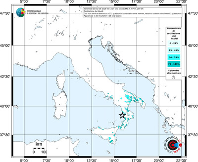Mappa territorio comunale con almeno 3 questionari