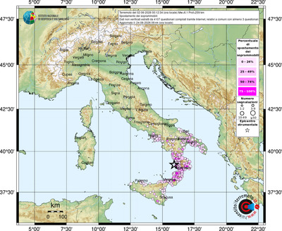 Mappa comuni con almeno 3 questionari