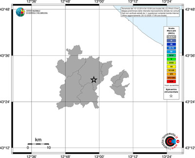 Mappa MCS - territori comuni