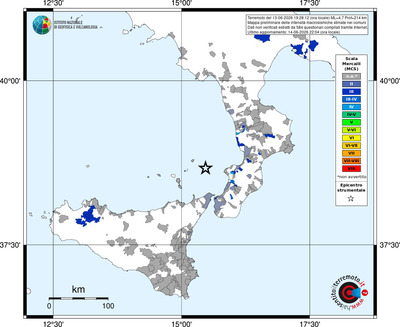 Mappa MCS - territori comuni