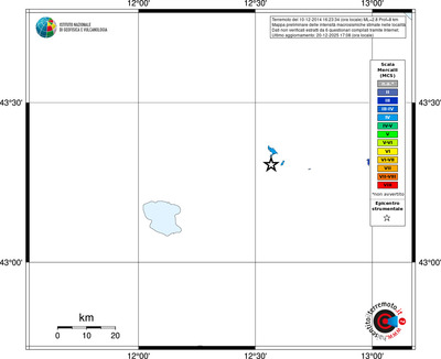 Mappa MCS - territori località