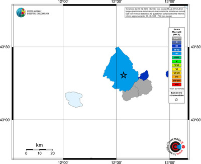 Mappa MCS - territori comuni