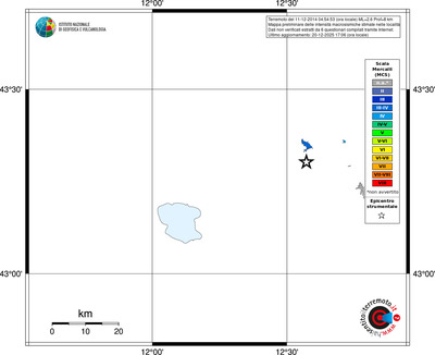 Mappa MCS - territori località