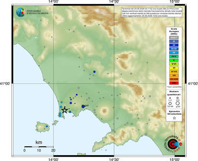 Mappa EMS - località
