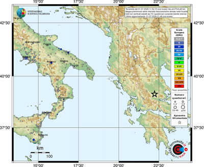Mappa EMS - località