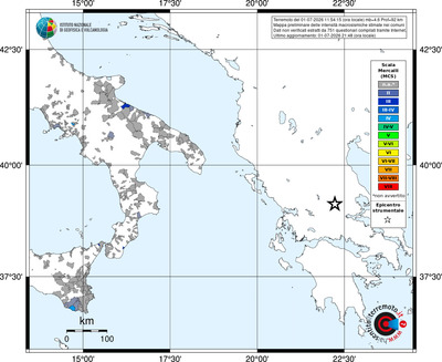 Mappa MCS - territori comuni