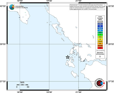 Mappa EMS - territori località