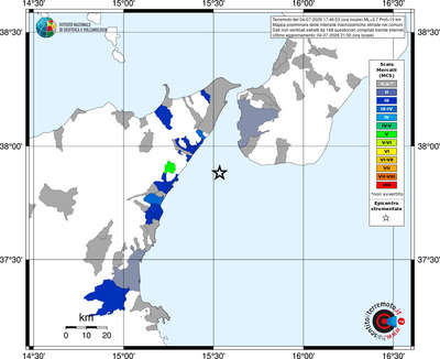 Mappa MCS - territori comuni
