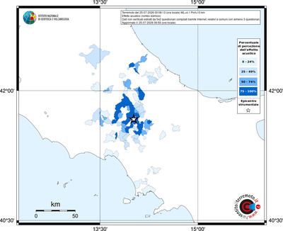 Mappa territorio comunale con almeno 3 questionari