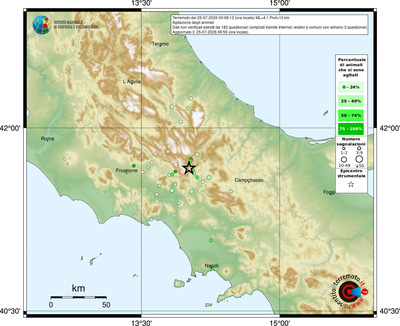 Mappa comuni con almeno 3 questionari