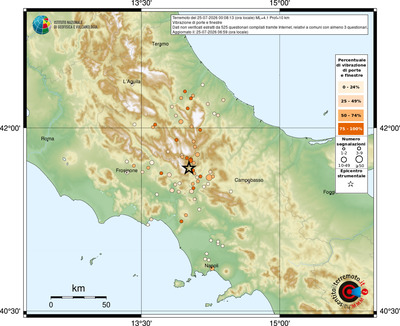 Mappa comuni con almeno 3 questionari