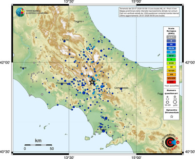 Mappa EMS - comuni