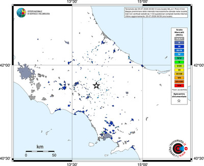 Mappa MCS - territori località