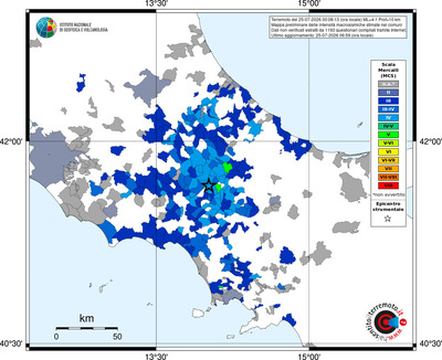 Mappa MCS - territori comuni
