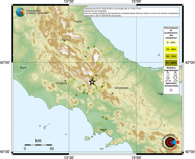 Mappa comuni con almeno 3 questionari
