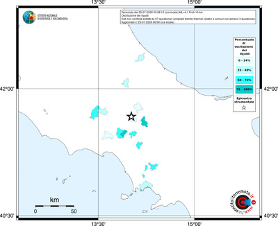 Mappa territorio comunale con almeno 3 questionari