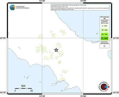 Mappa territorio comunale con almeno 3 questionari