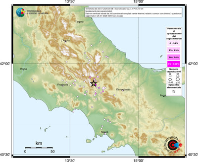 Mappa comuni con almeno 3 questionari