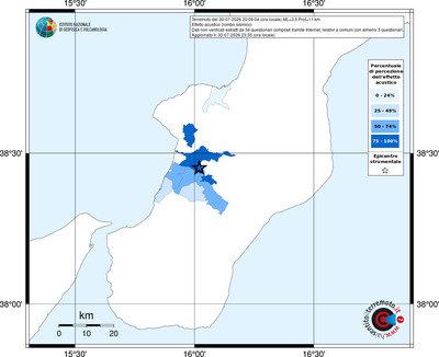 Mappa territorio comunale con almeno 3 questionari