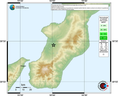 Mappa comuni con almeno 3 questionari