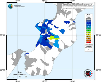 Mappa EMS - territori comuni