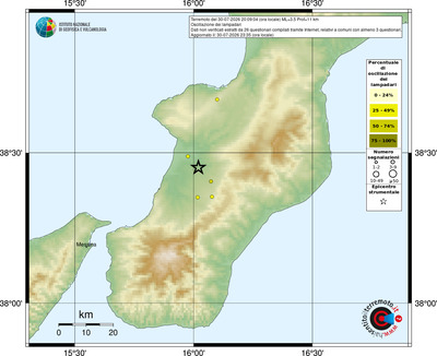 Mappa comuni con almeno 3 questionari