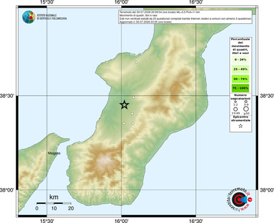 Mappa comuni con almeno 3 questionari