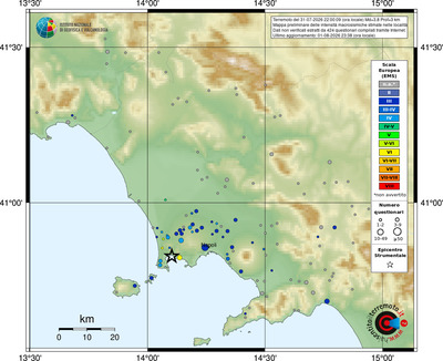 Mappa EMS - località