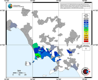 Mappa MCS - territori comuni