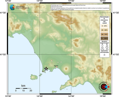 Mappa comuni con almeno 3 questionari