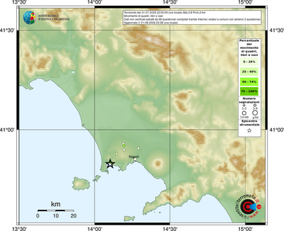 Mappa comuni con almeno 3 questionari