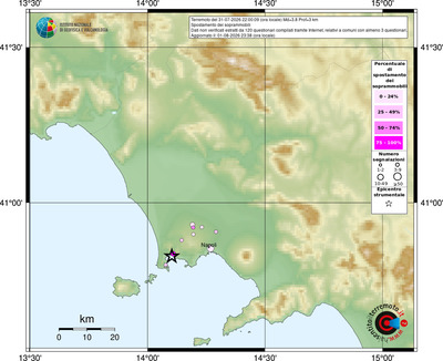 Mappa comuni con almeno 3 questionari