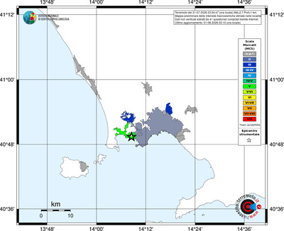 Mappa MCS - territori località